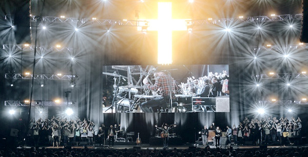 Concert at large church