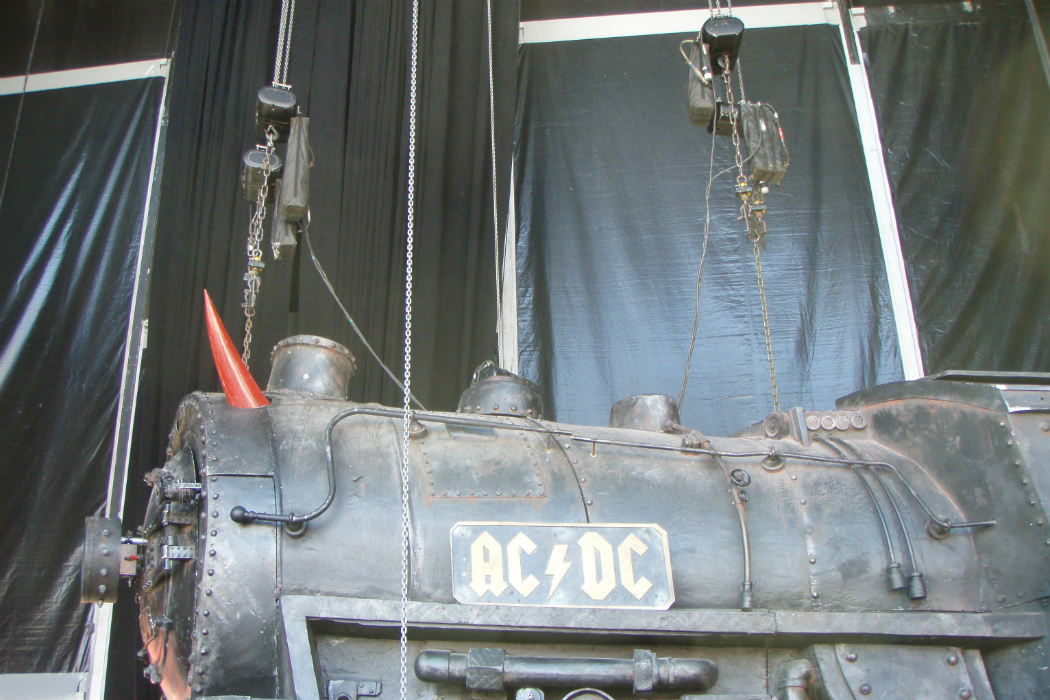AC/DC Concert Stage