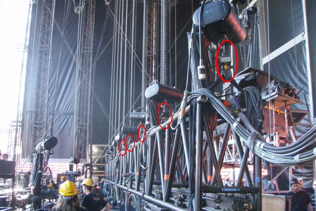 AC/DC Concert Stage