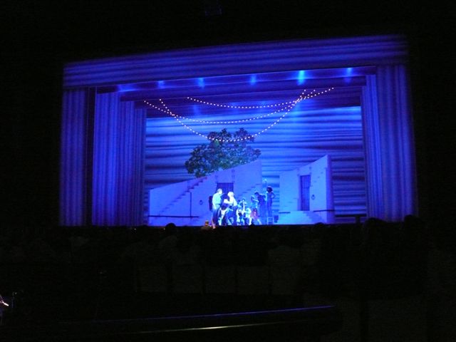 A travelling production of Mamma Mia!